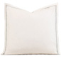 Enzo Ivory/Dove Euro Sham