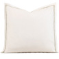 Enzo Ivory/Sable Euro Sham