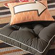 Fullerton Espresso Floor Cushion