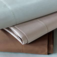 Deluca Sateen Flat Sheet in Dove