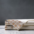 Adrienne Jacquard Border Flat Sheet