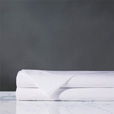 Vail Percale Flat Sheet In White