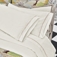 IDA EMBROIDERED FLAT SHEET