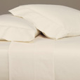 Fresco Luxe Ecru Flat Sheet