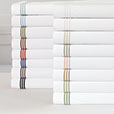 Tessa White/Pear Flat Sheet