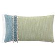 GRENADA BORDER TRIM APPLIQUE DECORATIVE PILLOW