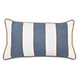 Halprin Block Striped Decorative Pillow