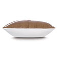 Halprin Faux Leather Decorative Pillow