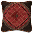 Sadie Garnet Diamond Tufted