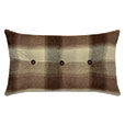 HIGHLAND BUTTON-TUFTED DECORATIVE PILLOW