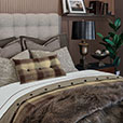 HIGHLAND BUTTON-TUFTED DECORATIVE PILLOW