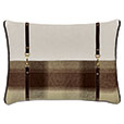 HIGHLAND BUCKLE DECORATIVE PILLOW
