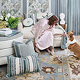HIGHCLERE BUTTON TUFTED DECORATIVE PILLOW