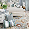 HIGHCLERE DIAMOND DECORATIVE PILLOW