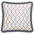 Terrace Gray With Brush Fringe