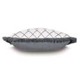 Terrace Gray With Brush Fringe
