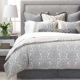 Terrace Gray With Brush Fringe