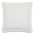 Portage White With Brush Fringe