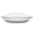 Portage White With Brush Fringe
