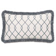 Terrace Grey With Brush Fringe