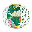 Hullabaloo Handpainted Ball Decorative Pillow