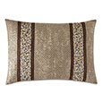 Indochine Metallic Stripe Decorative Pillow