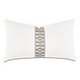 Junonia Embroidered Oblong Decorative Pillow