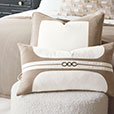 Kelso Ribbon Detail Decorative Pillow