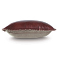 Kilbourn Leather Decorative Pillow