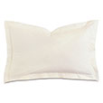 Gianna Hemstitch King Sham in Ivory