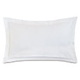 Gianna Hemstitch Euro Sham in White