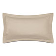 Deluca Sateen King Sham in Almond