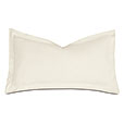 Deluca Sateen King Sham in Ivory