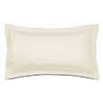 Deluca Sateen King Sham in Ivory