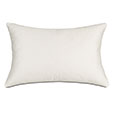 Viola Quilted King Sham in Ivory