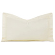 Lusso Sateen King Sham in Ivory