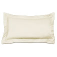 Lusso Sateen King Sham in Ivory