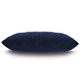 Nova Quilted Velvet King Sham in Indigo