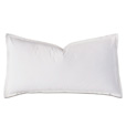 Vail Percale King Sham In White