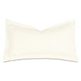 Fresco Sateen King Sham in Ivory