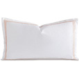 Tessa White/Blush King Sham