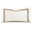 Cornice Ivory/Biscotti King Sham