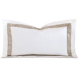 Cornice White/Biscotti King Sham