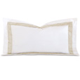 Cornice White/Pearl King Sham