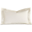 Juliet Lace King Sham in Ivory/Ivory