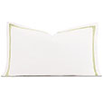 Enzo Satin Stitch King Sham In Pear