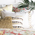 Akela Leaf King Sham In Gold (Right)