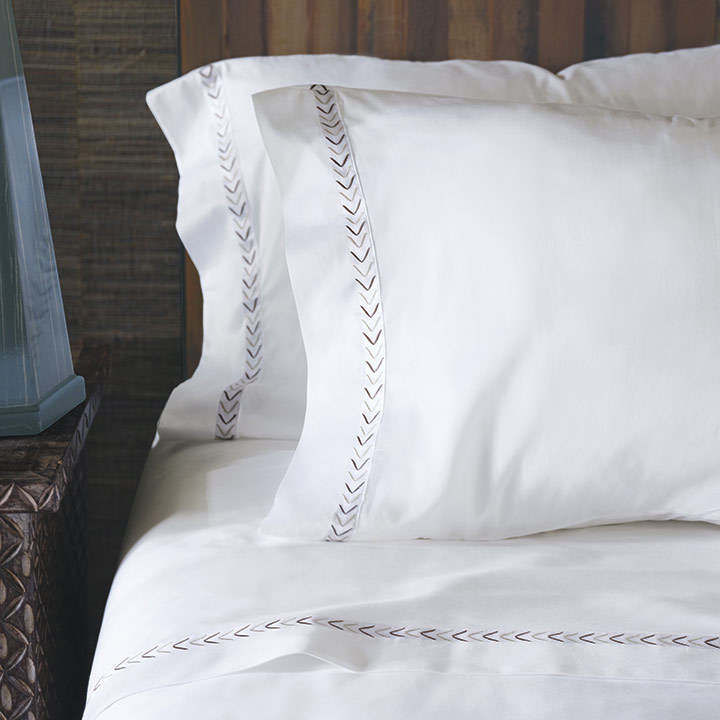 Miri Coffee luxury bedding collection