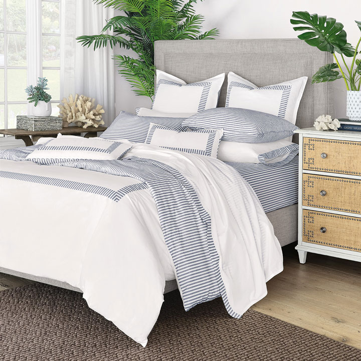 Blass Ticking luxury bedding collection