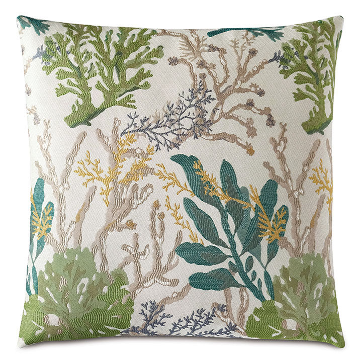 Corraline Coral Reef Decorative Pillow Eastern Accents